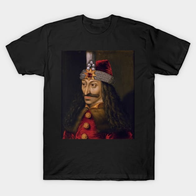 Vlad the Impaler of Romania Vlad Dracula T-Shirt by OCDVampire